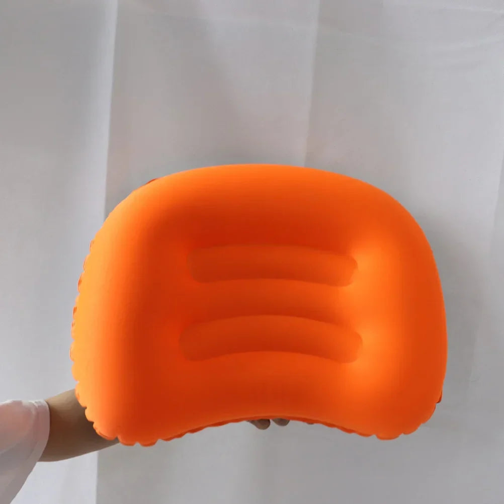 Aufblasbares Reise-Nackenkissen mit faltbarem Design ergonomisch
