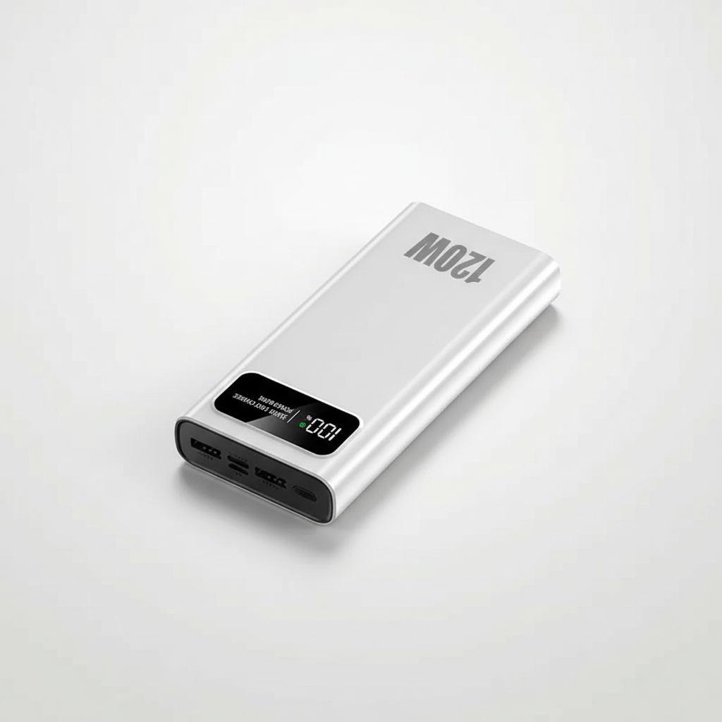 Hochleistungs-Powerbank 20000mAh mit schnellladeausgang und digitalem display