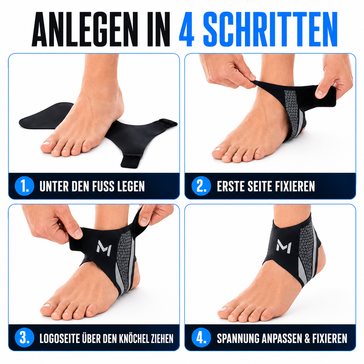 Nordspur | Ankliro Kompressions-Knöchelstützschlauch