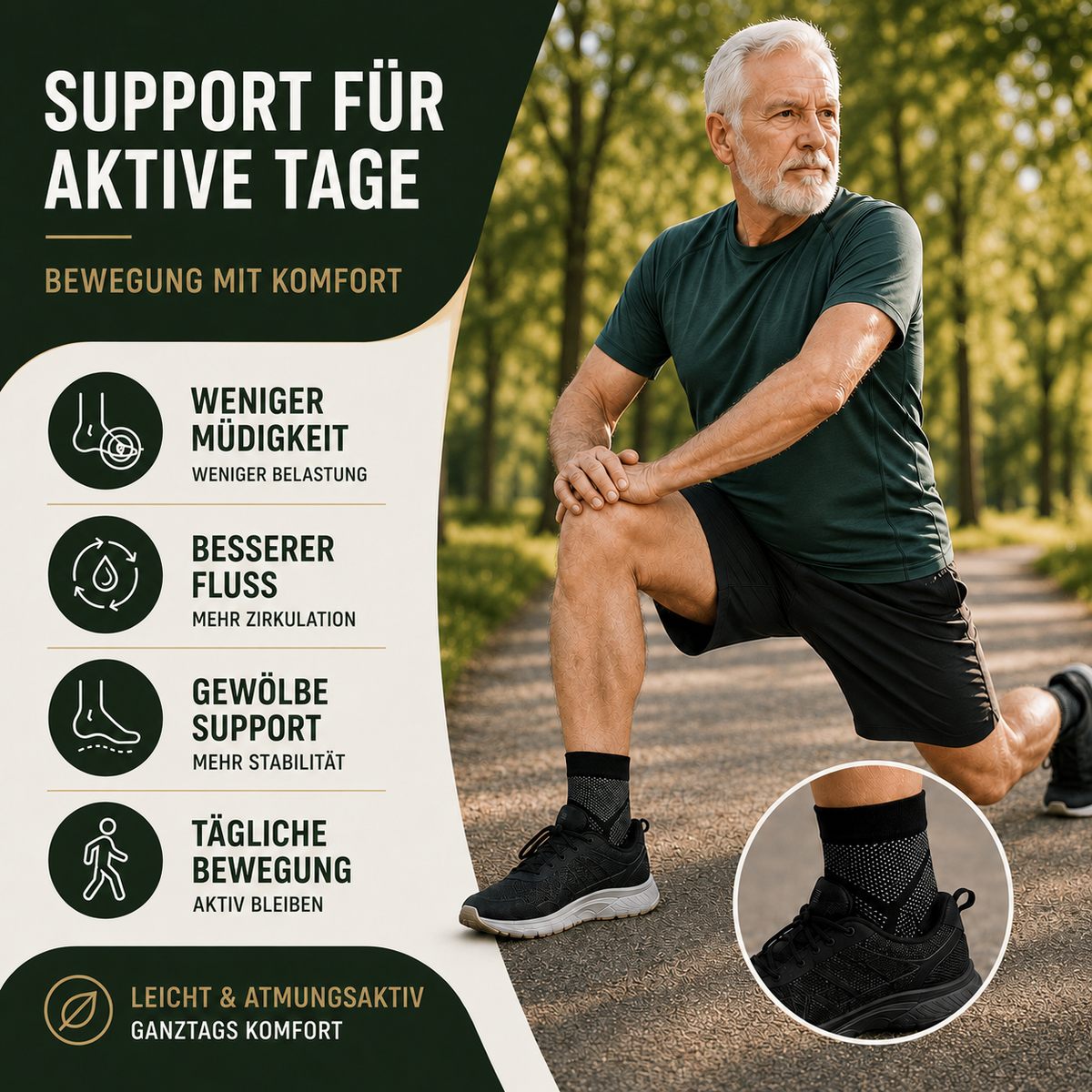 Nordspur | AnkriFit Knöchel-Kompressionsbandage