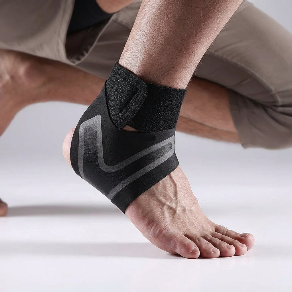 Verstellbare Knöchelbandage für Sport und Rehabilitation