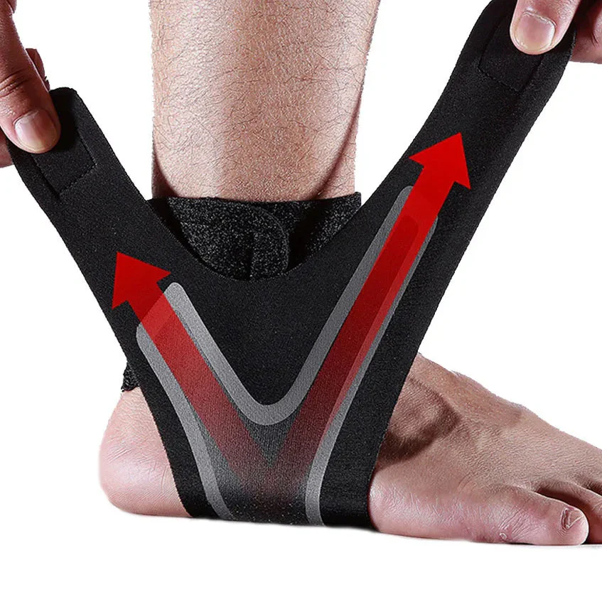 Verstellbare Knöchelbandage für Sport und Rehabilitation