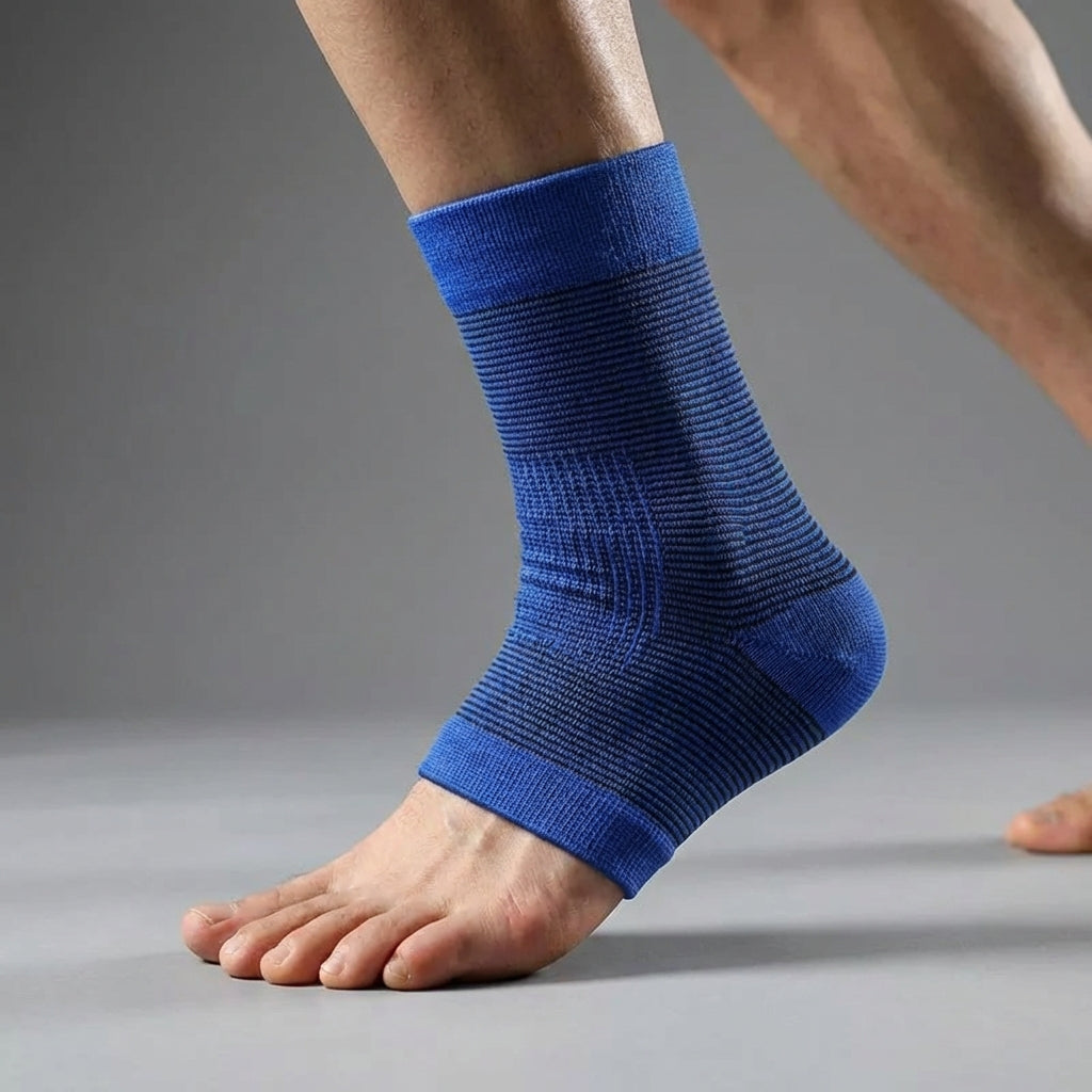 Atmungsaktive Knöchelbandage für Sport und Alltag, leichte Kompression für Stabilität