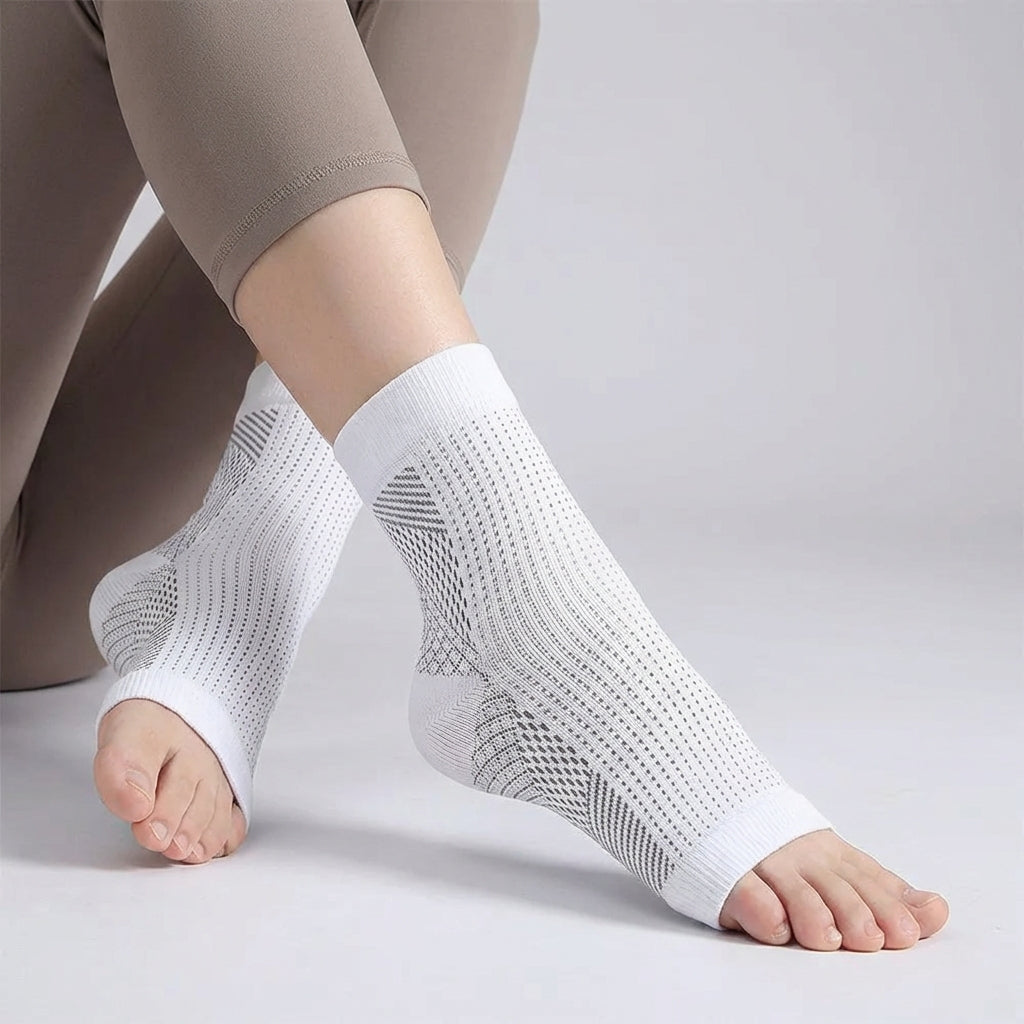 Knöchel Kompressionsbandage atmungsaktiv für Sport und Alltag
