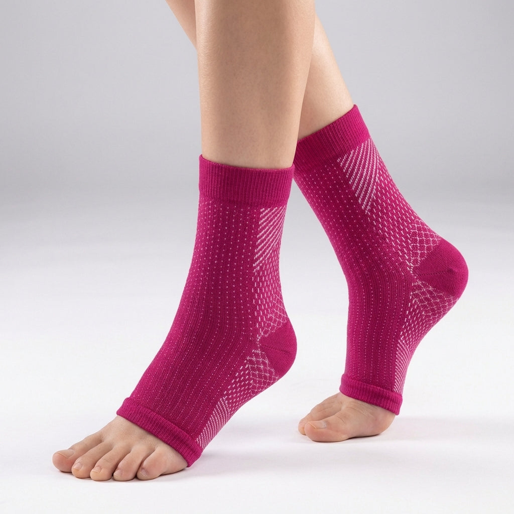 Knöchel Kompressionsbandage atmungsaktiv für Sport und Alltag