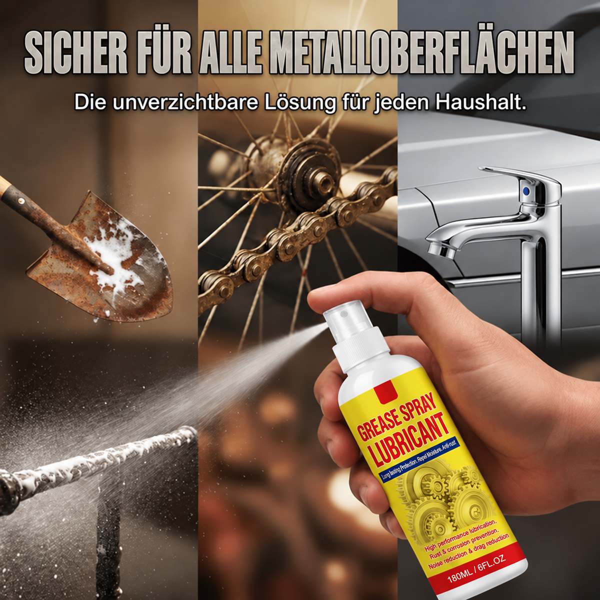 Nordspur | Anti-Rost Schmiersprüh & Rostentferner