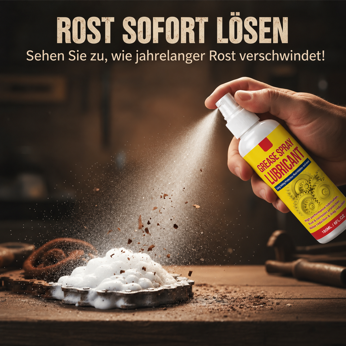 Nordspur | Anti-Rost Schmiersprüh & Rostentferner