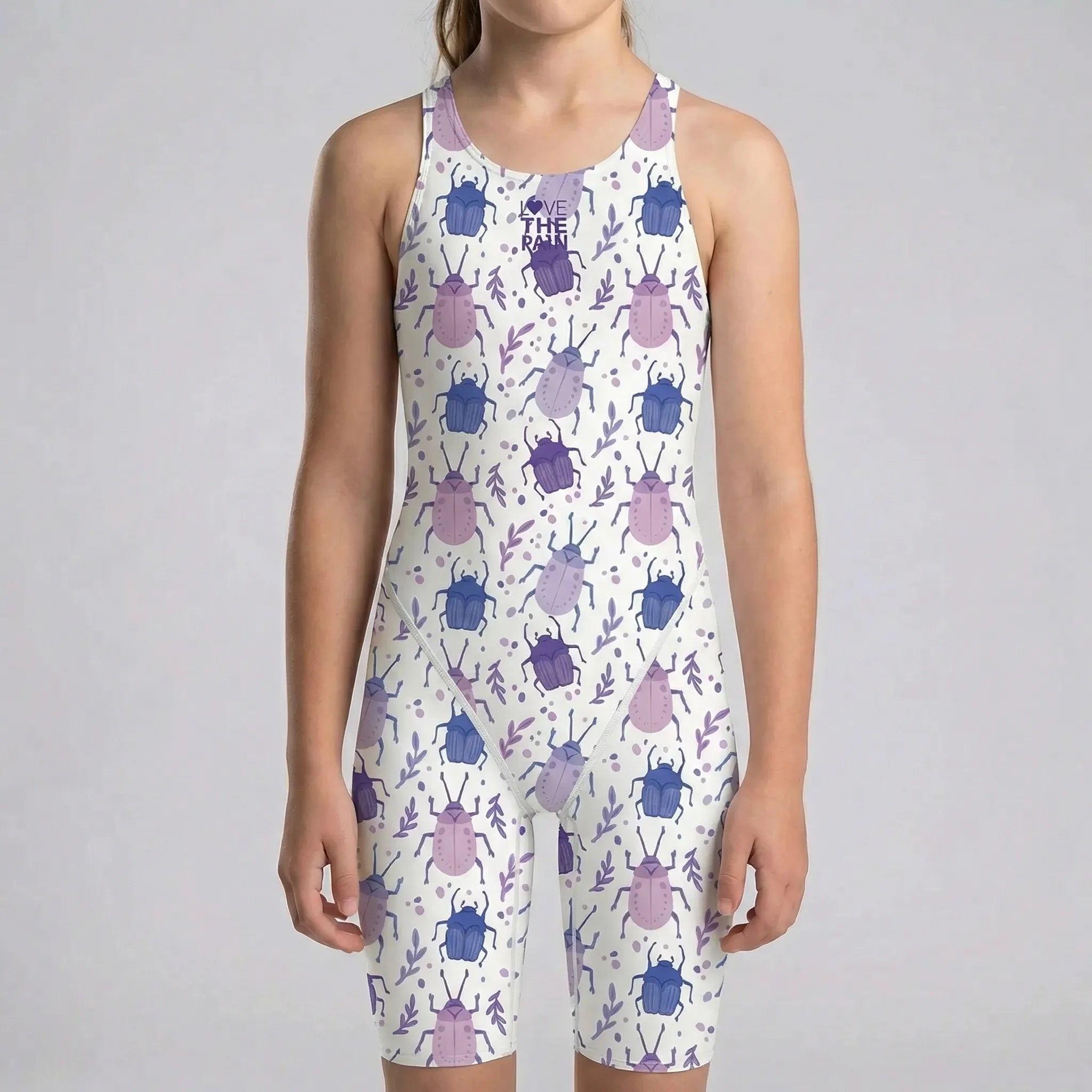 Nordspur | Aqualina Girls Knee Length Racerback Suit