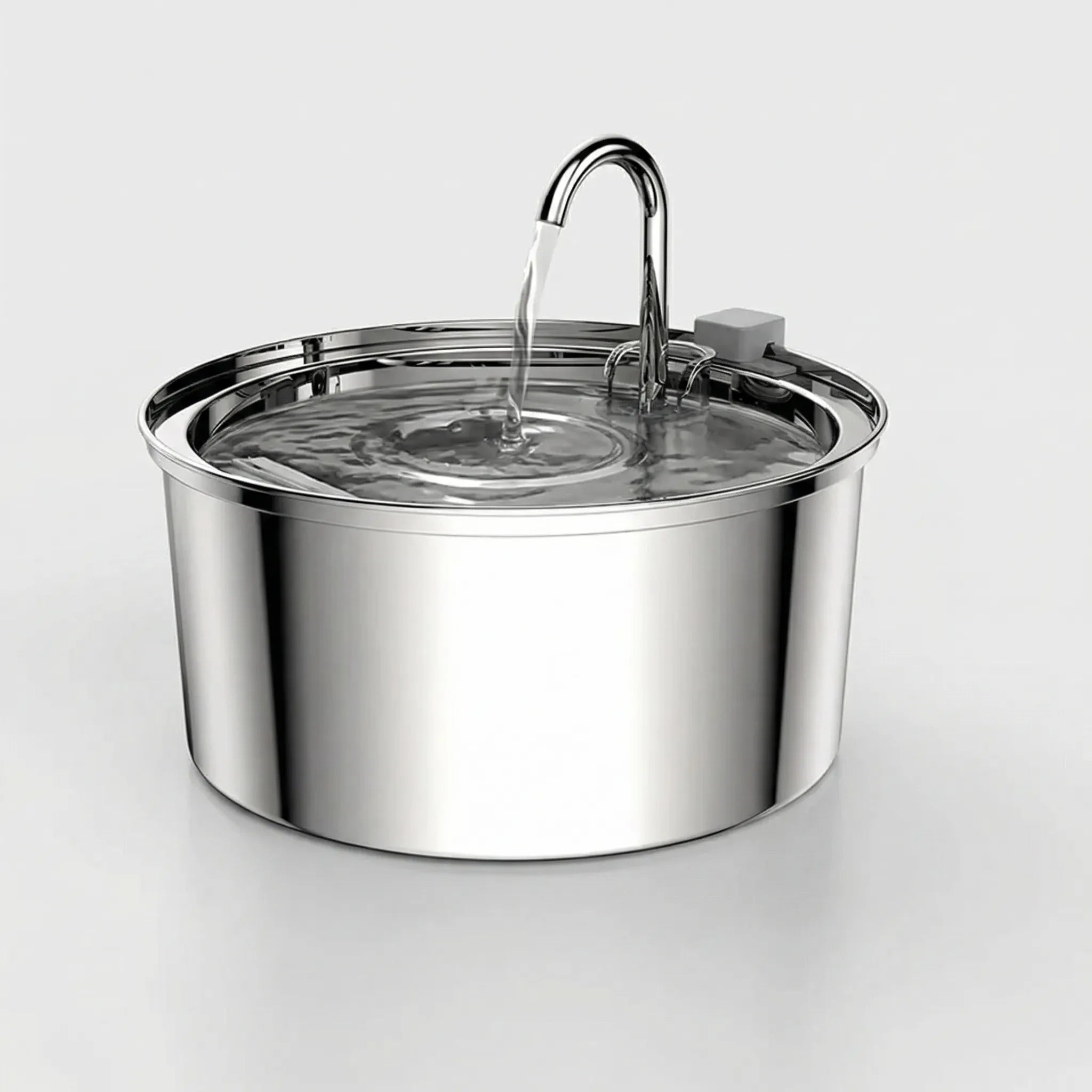 Automatischer Trinkbrunnen für Haustiere mit Filter und fließendem Wasser