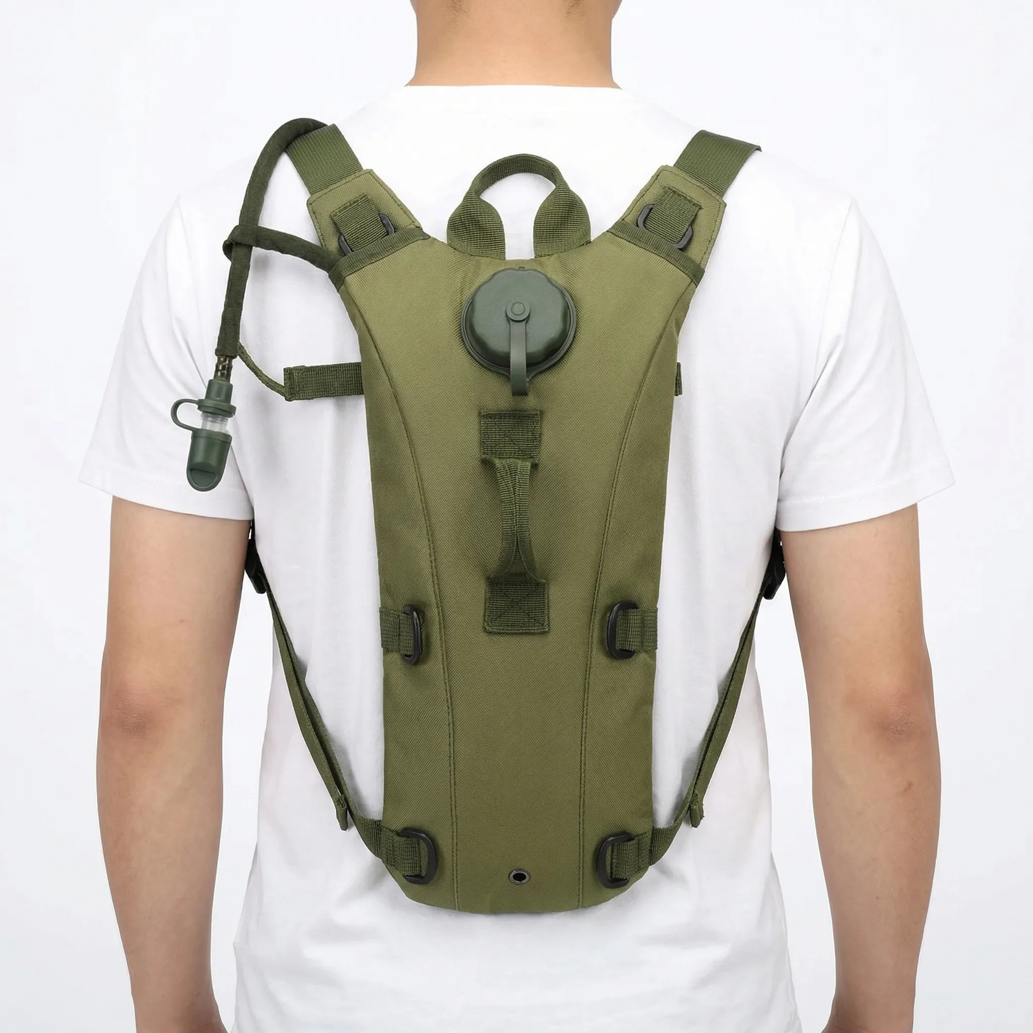 Hydrations-Rucksack mit 3-Liter-Trinkblase, wasserfest, Trinkschlauch