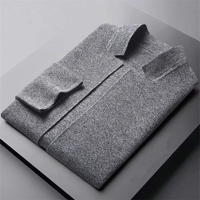 Nordspur | Ardentor Slim Fit Stand Collar Cardigan