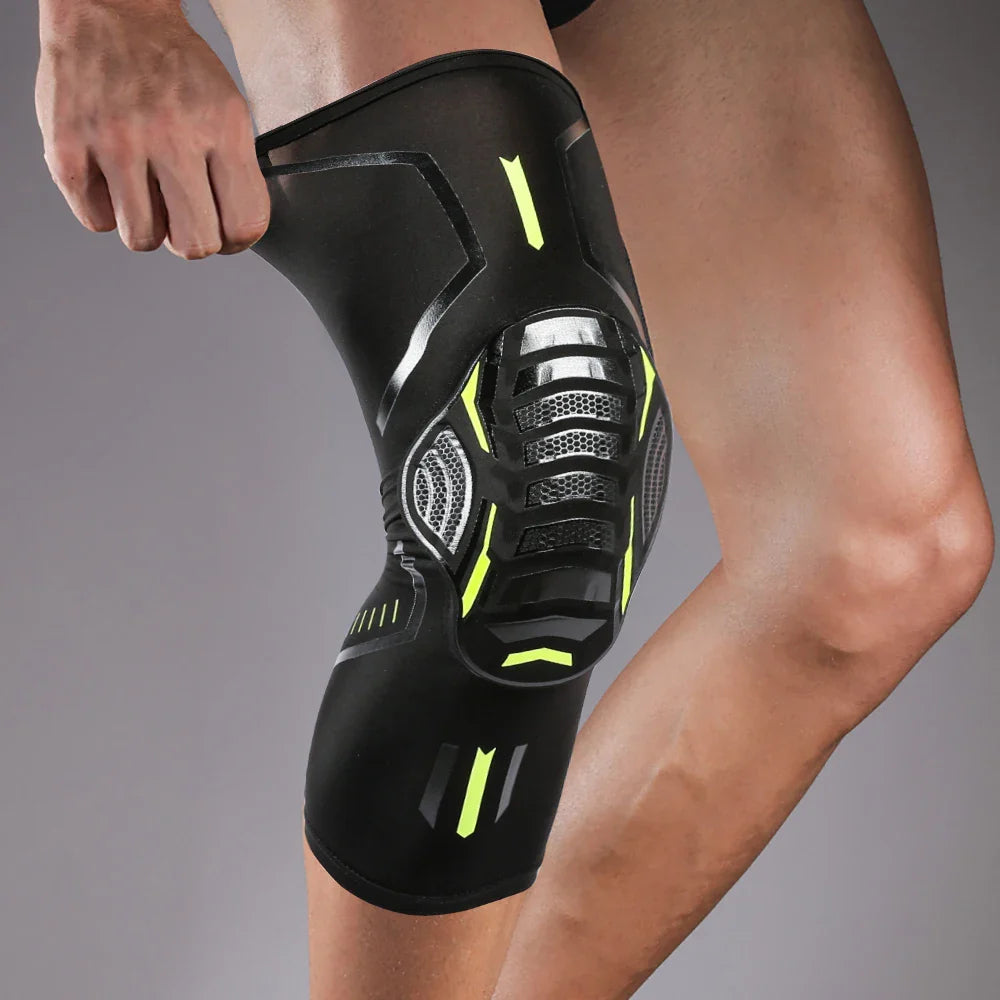 Kompressions-Kniebandage mit Polster für Sport und Alltag