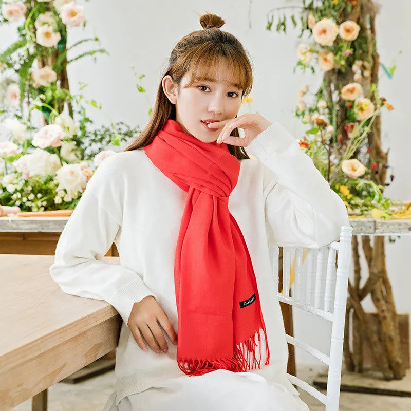 Nordspur | AuraWrap Eleganter Damenschal Mit Quasten