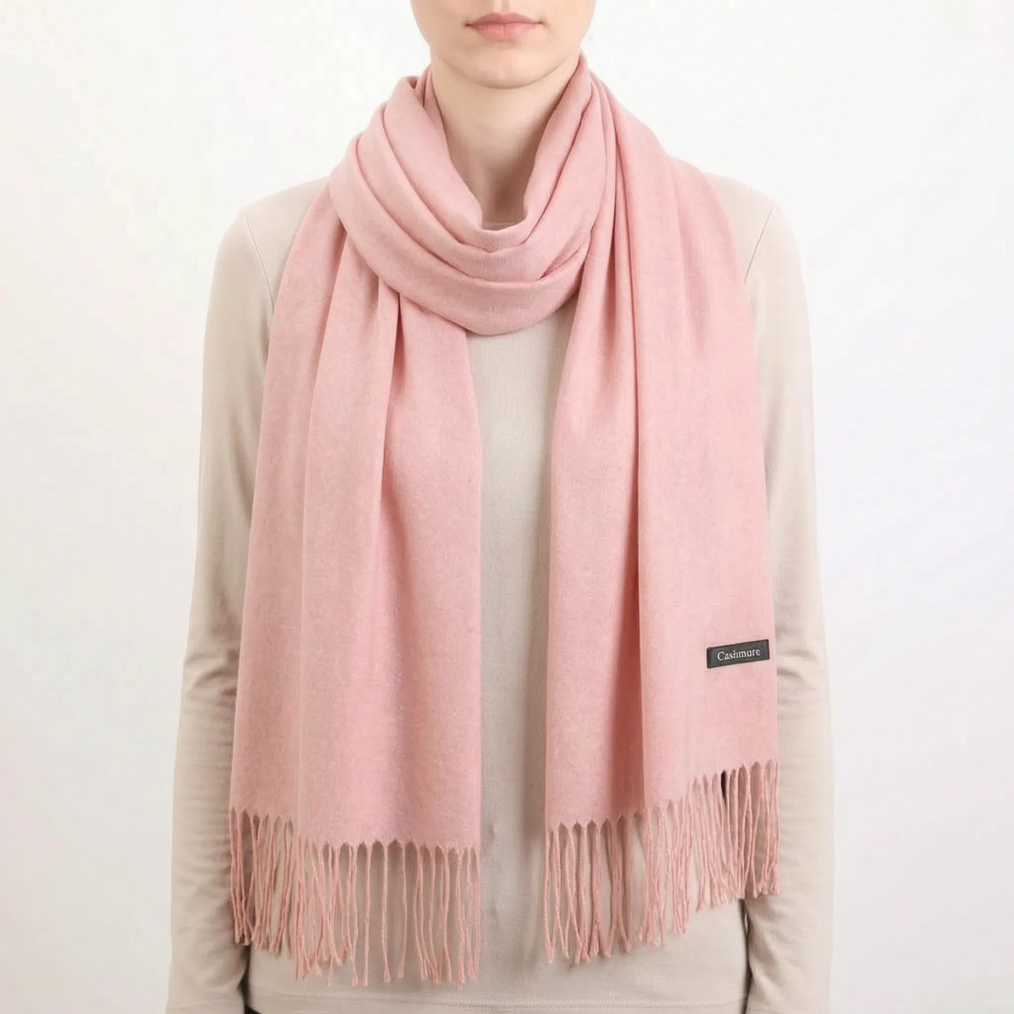 Nordspur | AuraWrap Eleganter Damenschal Mit Quasten