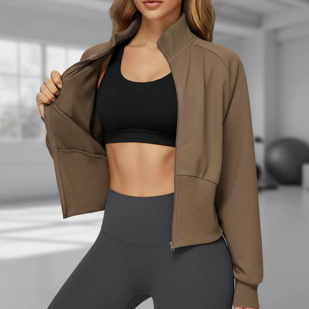 Nordspur | Averelle Long Sleeve Standing Collar Jacket