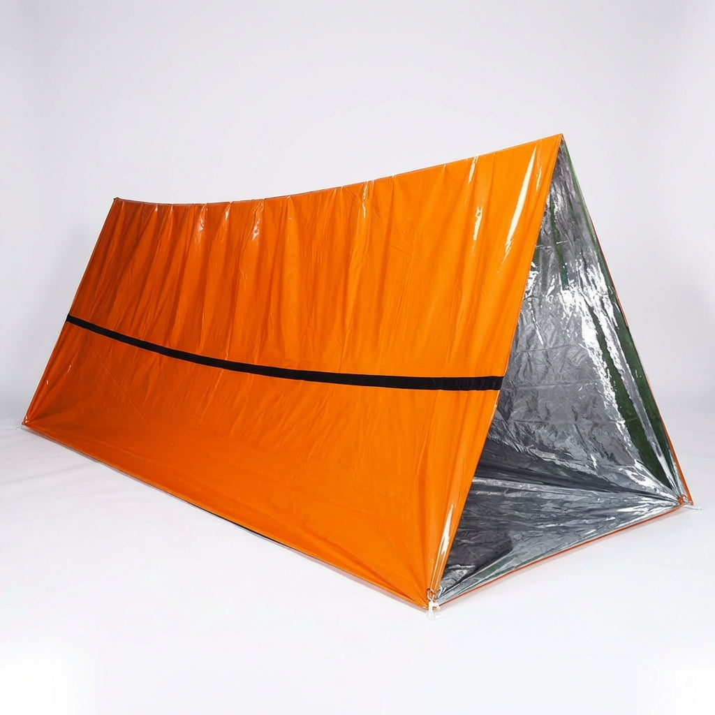 Faltbarer Notunterstand für Outdoor und Survival, reflektierend, leicht