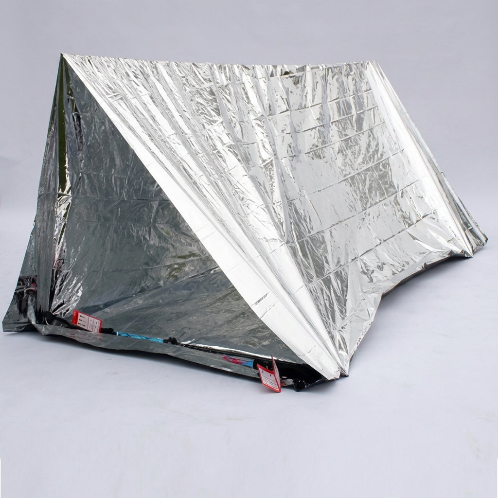 Faltbarer Notunterstand für Outdoor und Survival, reflektierend, leicht