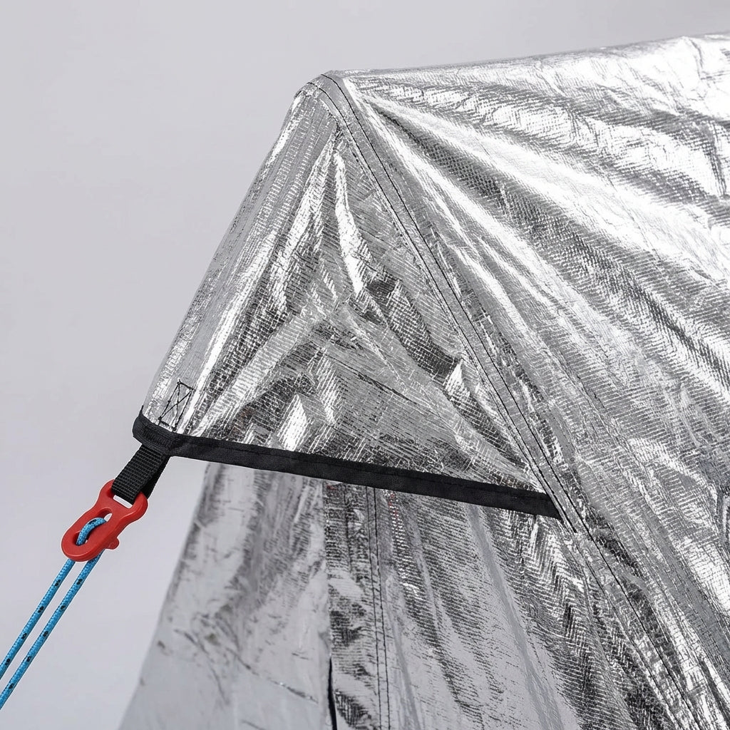 Faltbarer Notunterstand für Outdoor und Survival, reflektierend, leicht