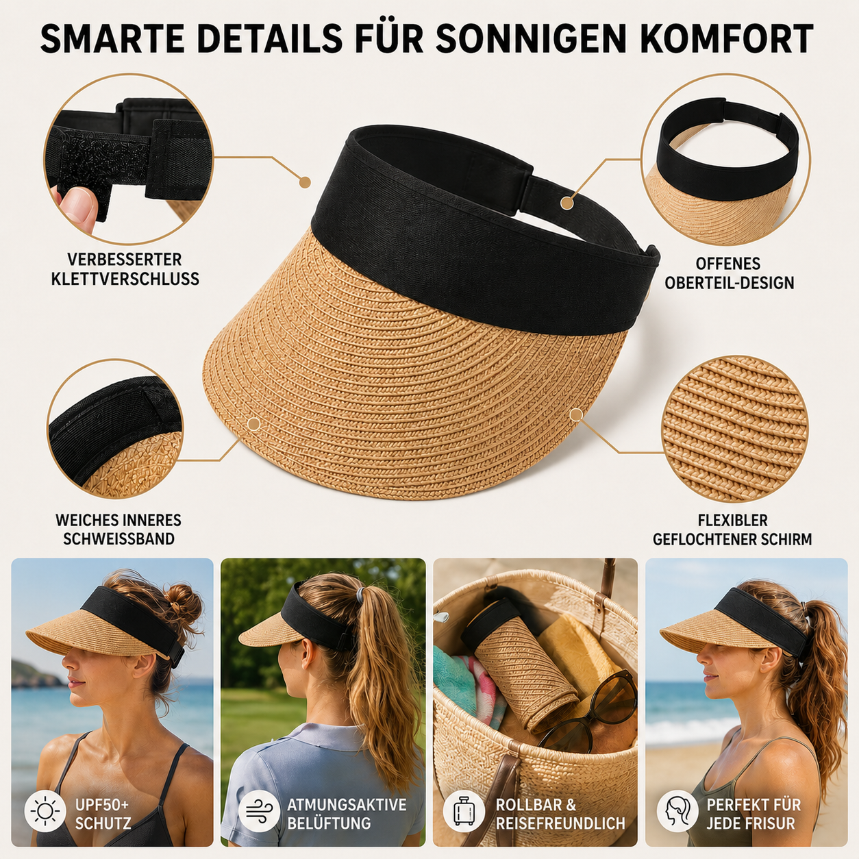 Nordspur | Aviona Breitrandige Sommeraccessoires