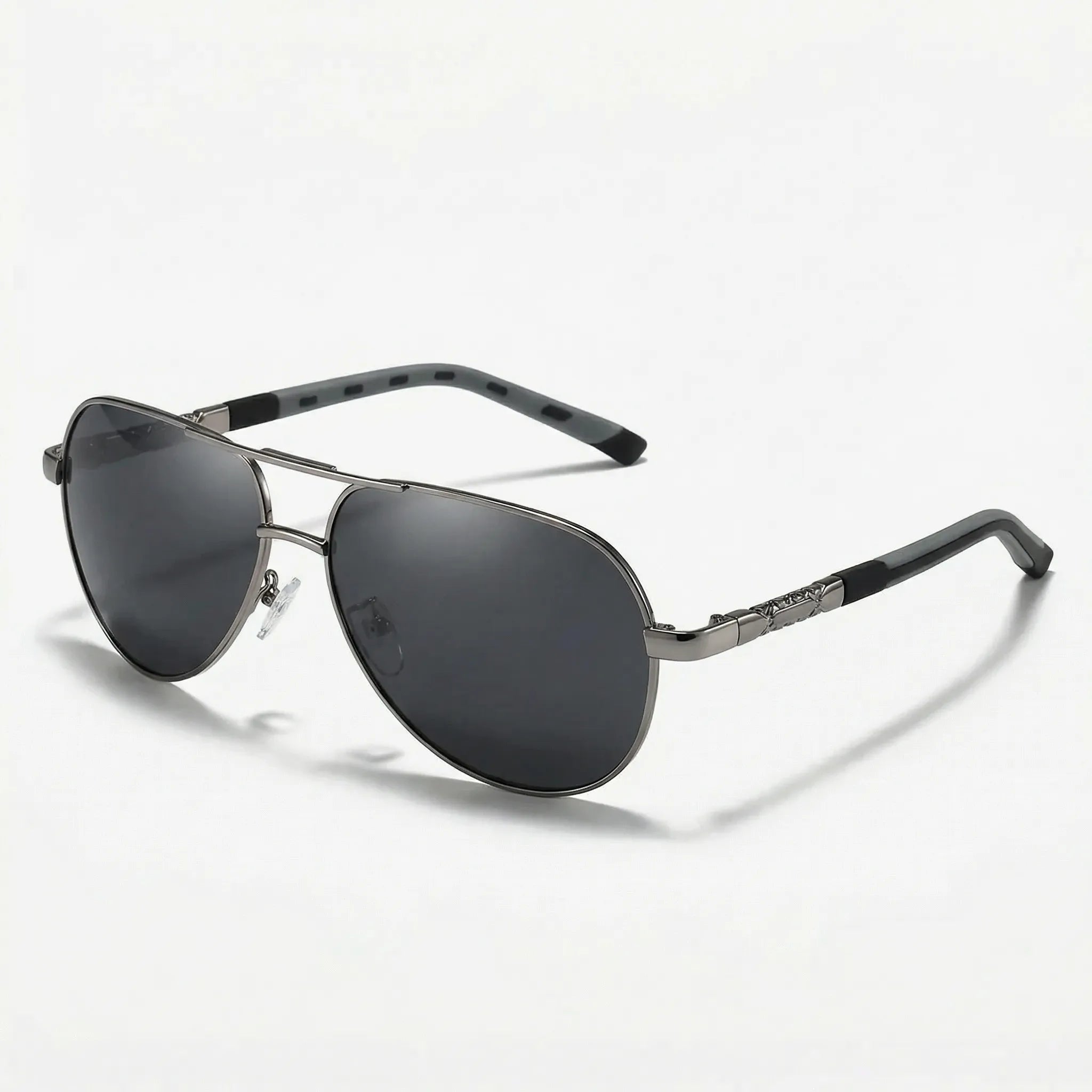Aviator Sonnenbrille polarisiert verspiegelt Retro Design Herren