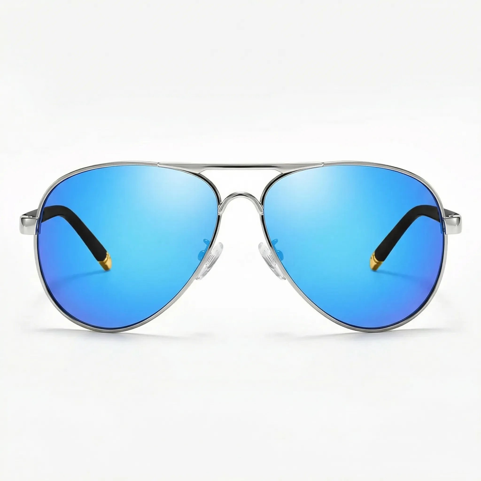 Pilotensonnenbrille polarisiert HD-Gläser Aviator-Stil Herren