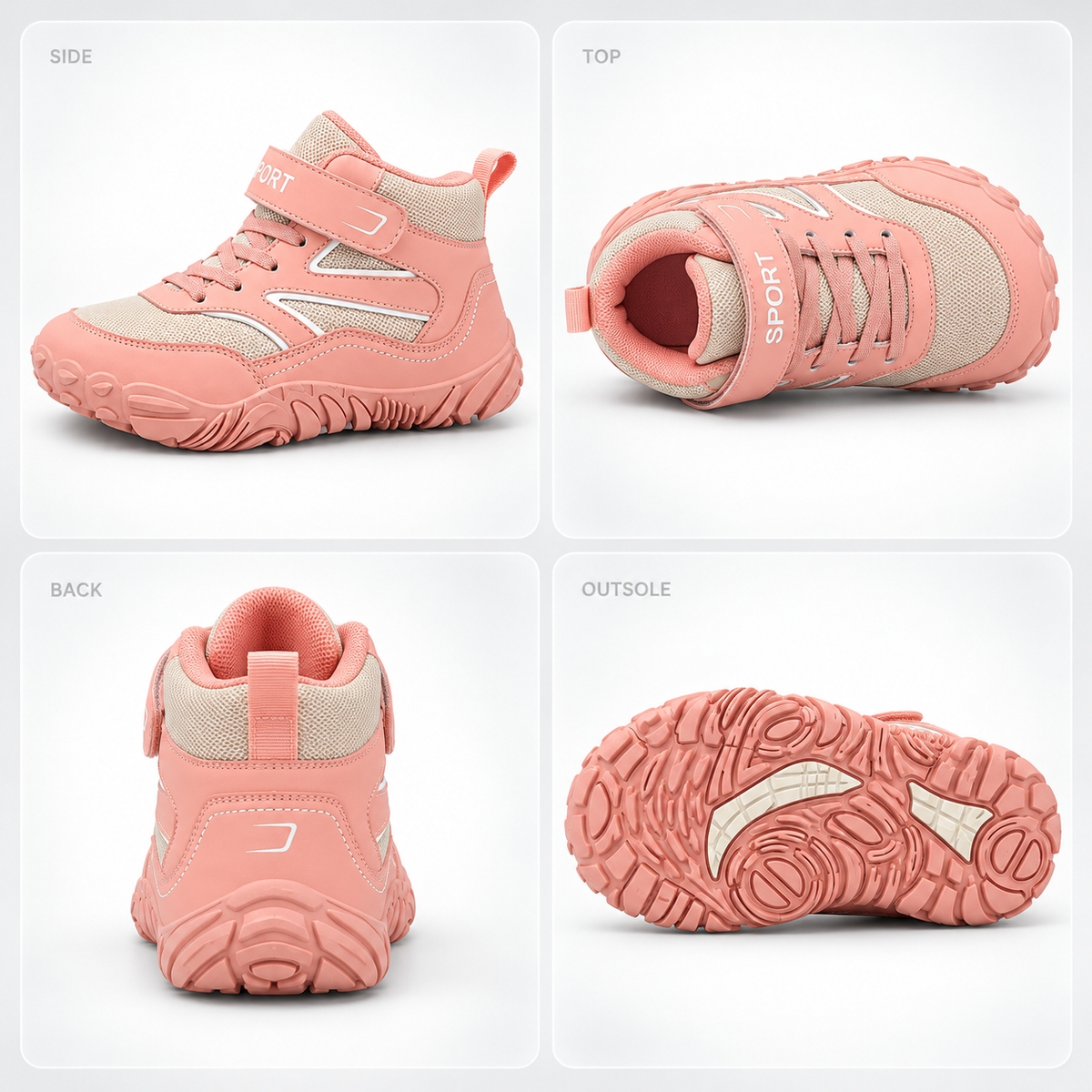 Nordspur | Kinder Barfuß-Stil-Stiefel