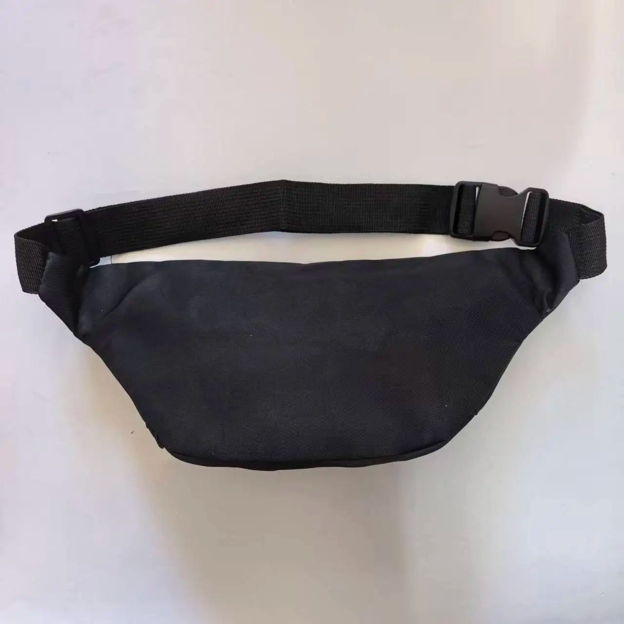 Unisex Hüfttasche mit verstellbarem Riemen und 2 Reißverschlussfächern
