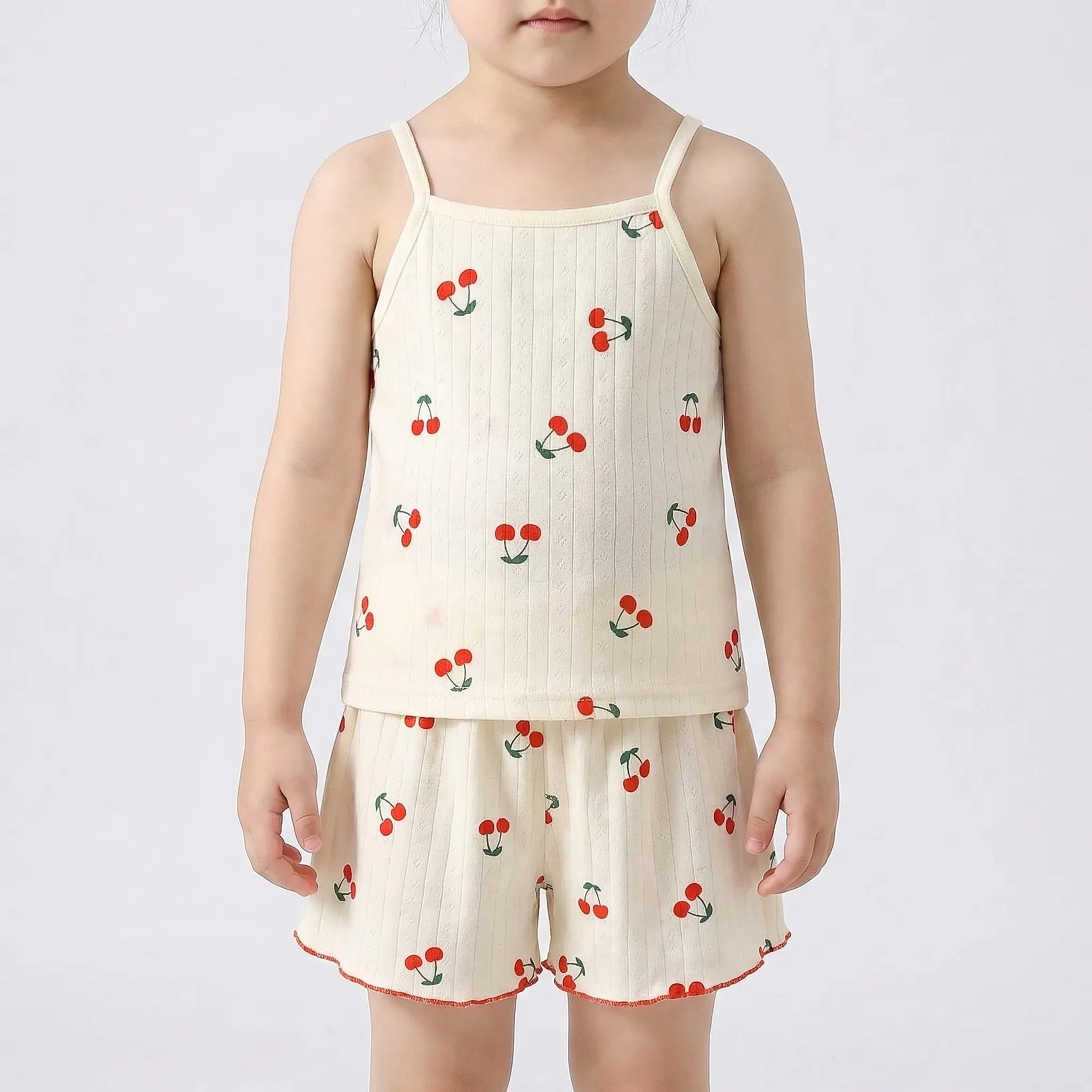 Baby Sommer Set Trägertop Shorts bedruckt weich atmungsaktiv