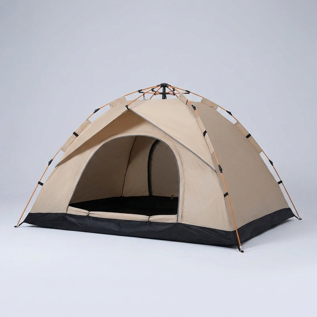 Automatisches Pop-Up-Zelt für 4 Personen mit Sonnenschutz