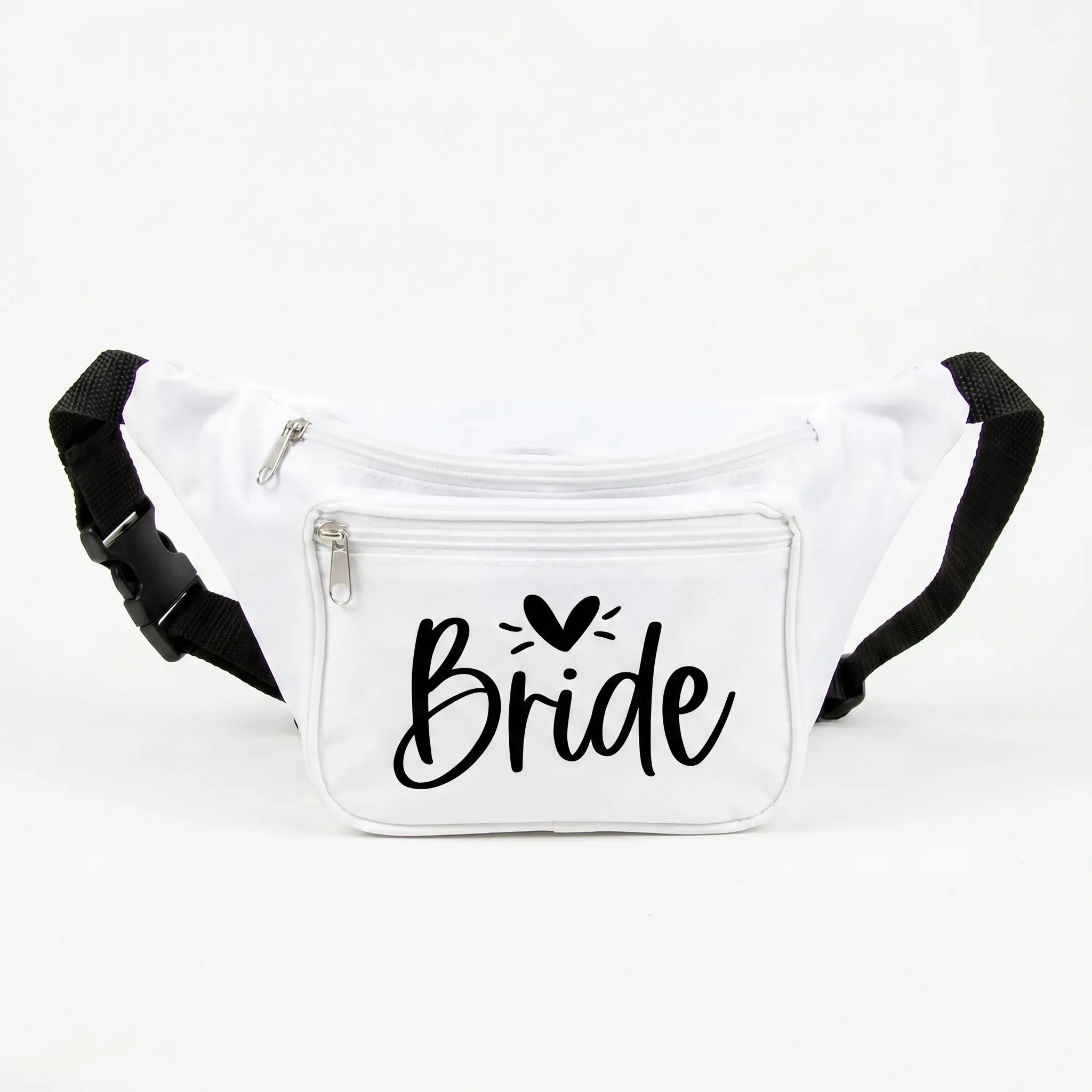 Braut-Gürteltasche mit verstellbarem Schultergurt und Script-Aufdruck