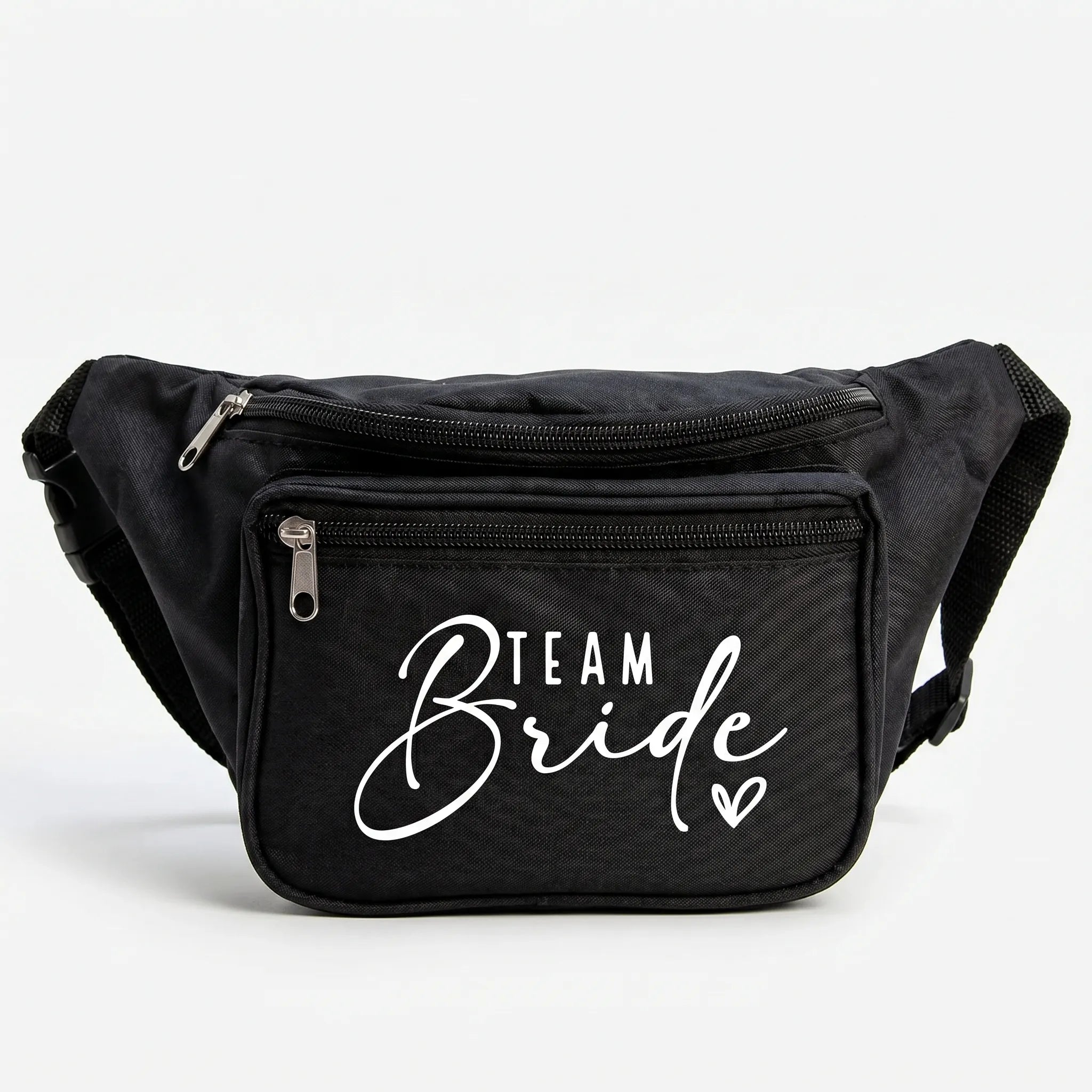 Braut-Gürteltasche mit verstellbarem Schultergurt und Script-Aufdruck