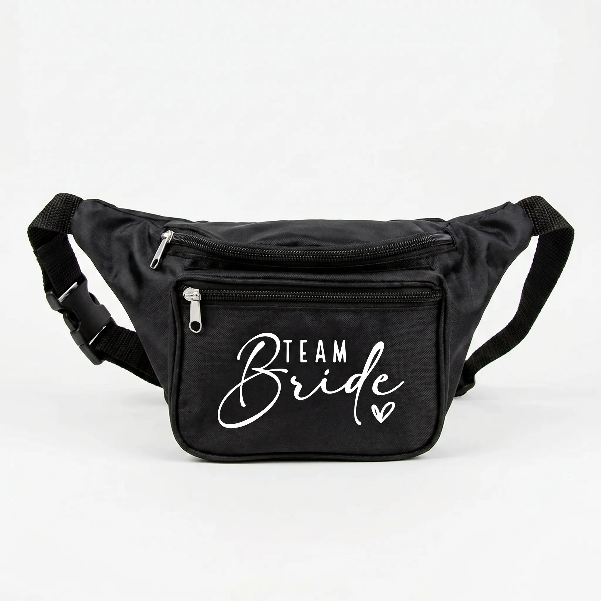 Braut-Gürteltasche mit verstellbarem Schultergurt und Script-Aufdruck