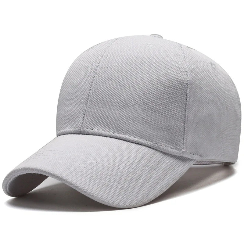 Minimalistische Baseballkappe verstellbar mit flachem Visier für den Alltag