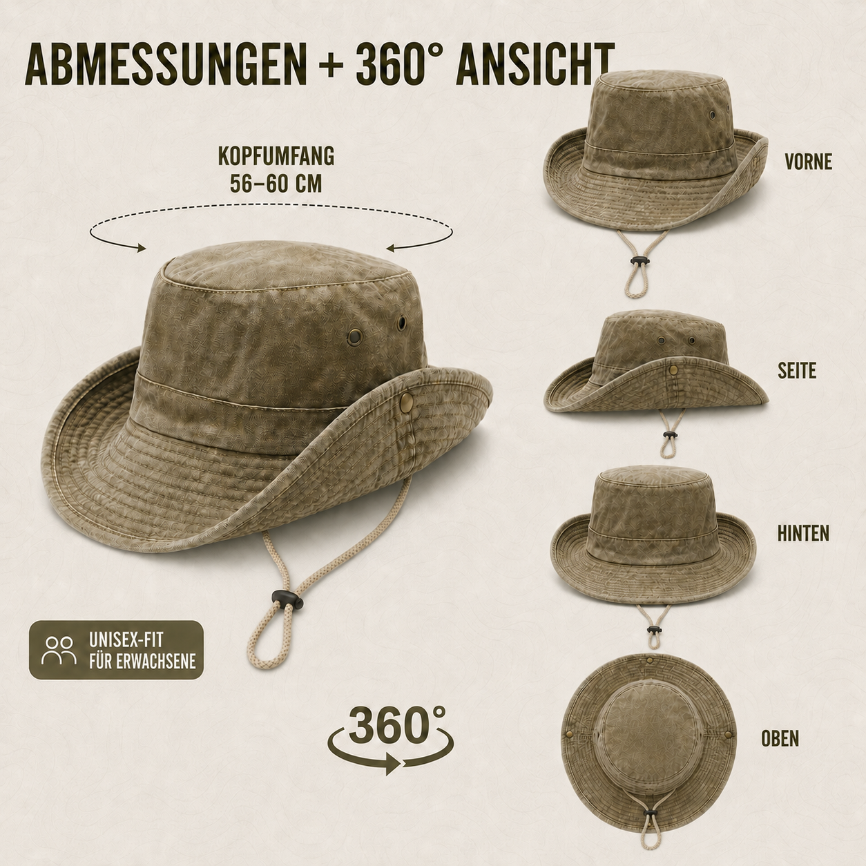 Nordspur | Brimmen Breitrandiger Outdoor-Hut