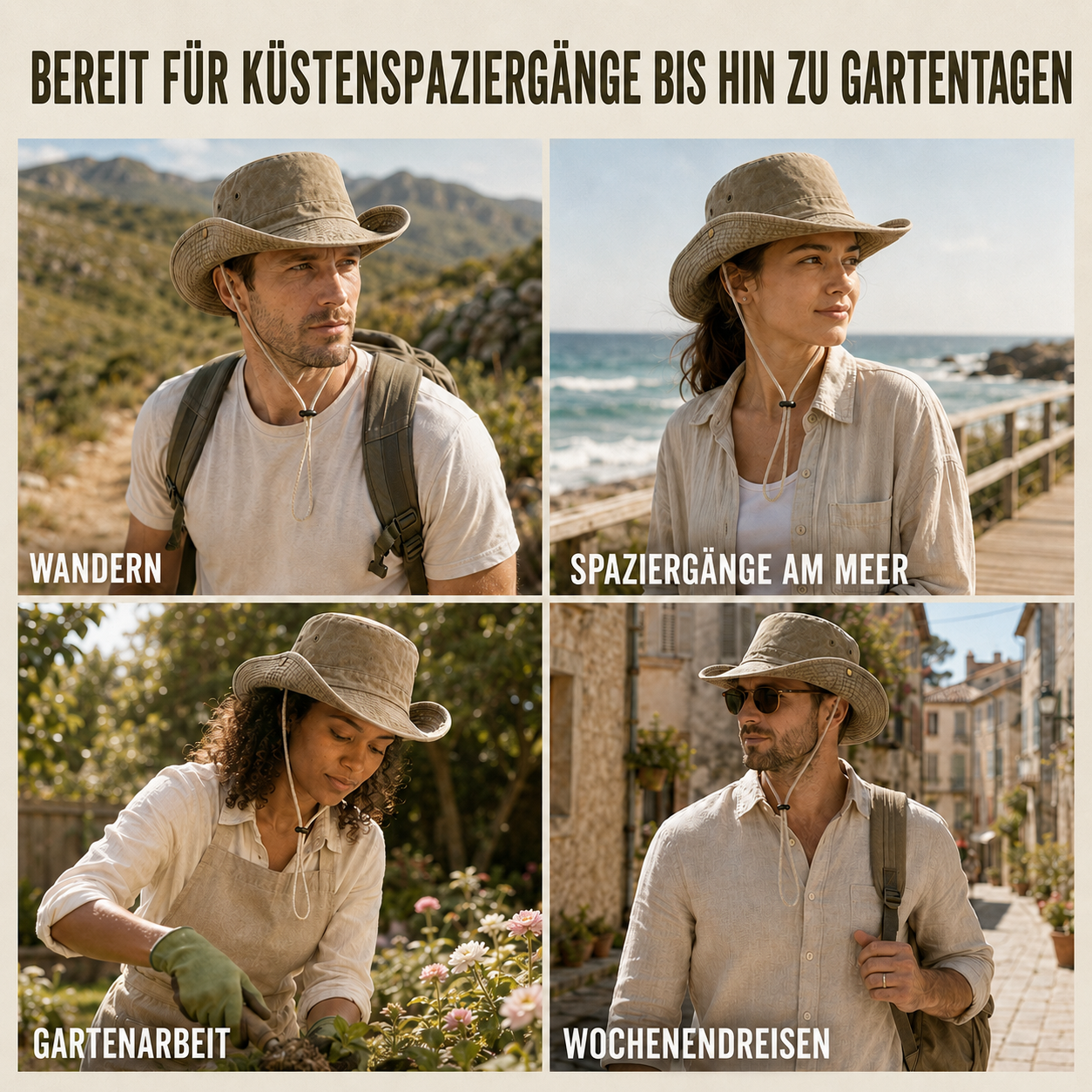 Nordspur | Brimmen Breitrandiger Outdoor-Hut