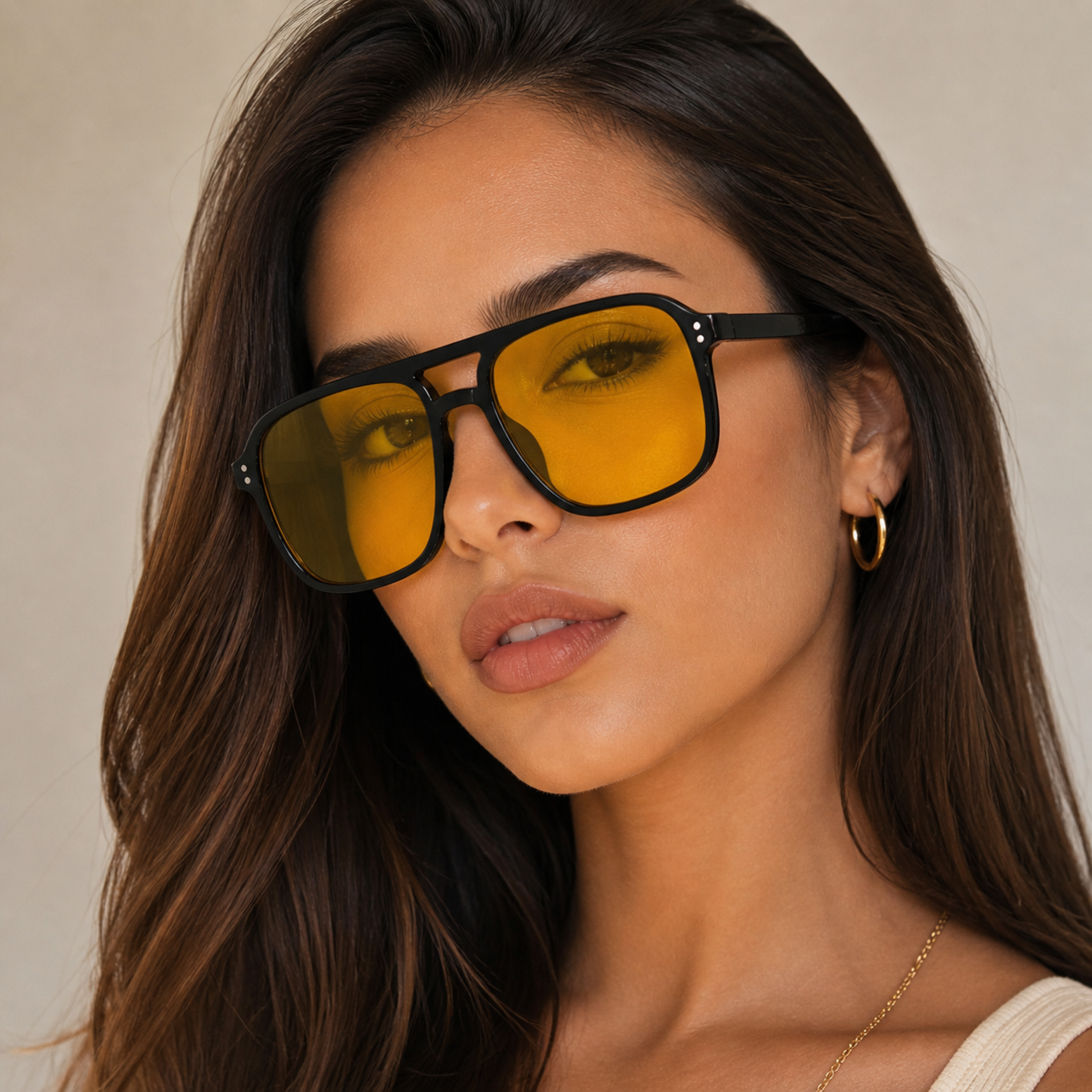 Nordspur | Brixton Doppelsteg-Sonnenbrille Quadratisch