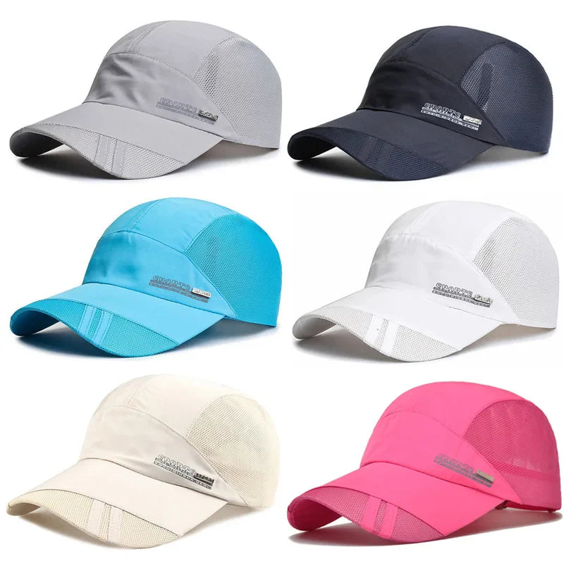 Atmungsaktive Mesh Baseballkappe für Sport und Outdoor-Aktivitäten