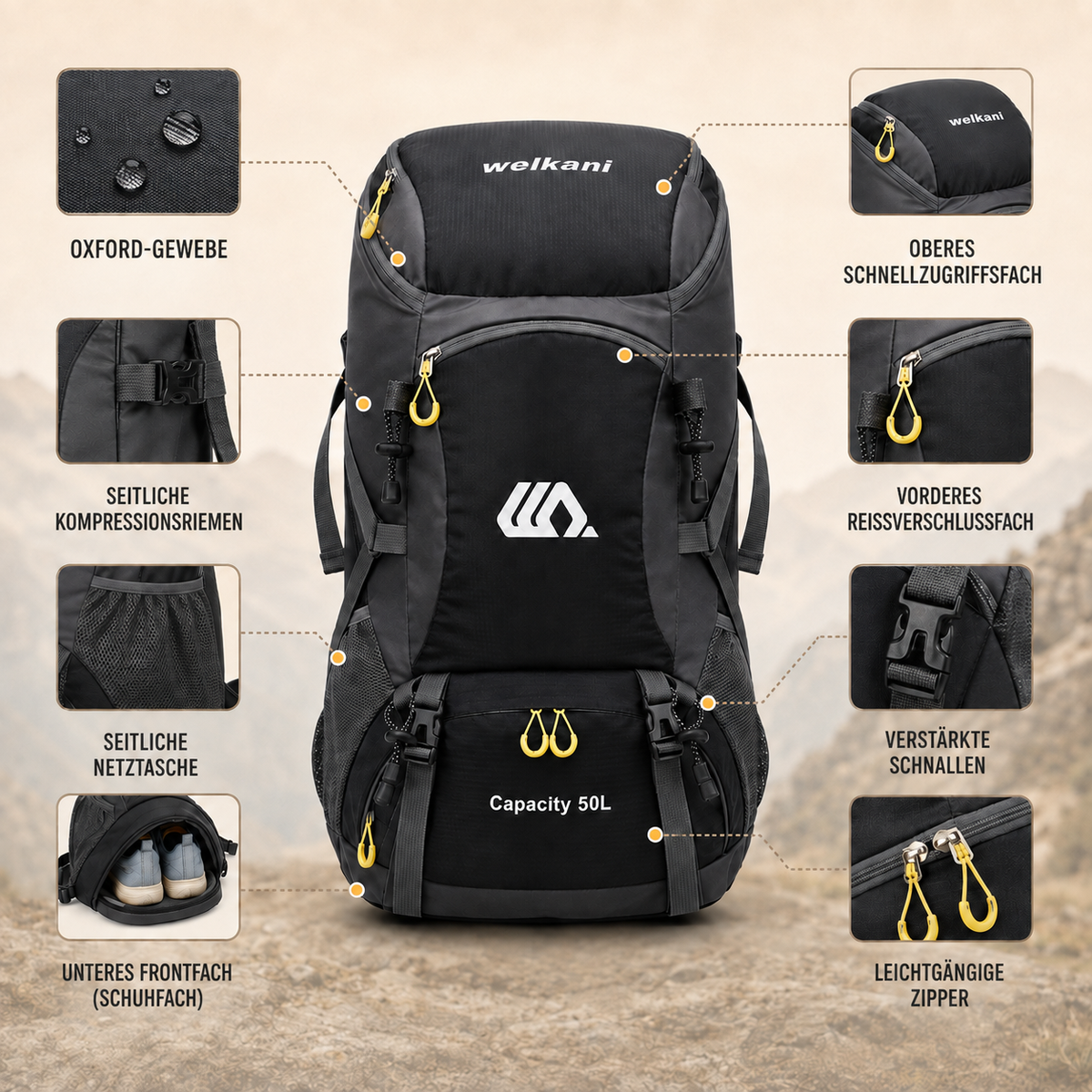 Nordspur | Cairnfold Trail Rucksack