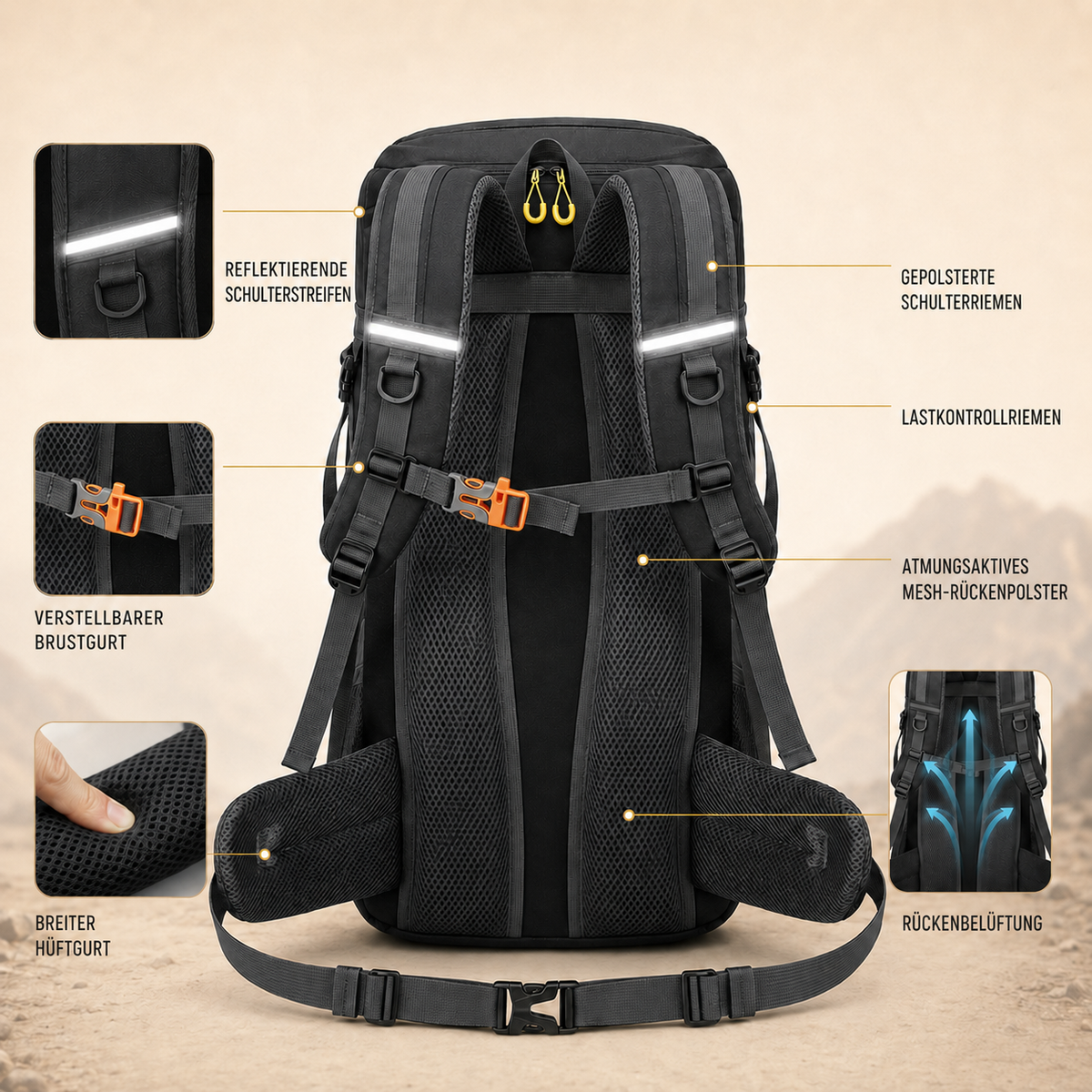 Nordspur | Cairnfold Trail Rucksack