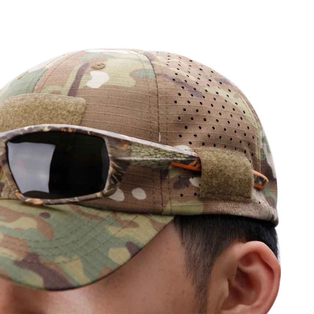 Atmungsaktive Camouflage Baseballkappe für Outdoor-Aktivitäten