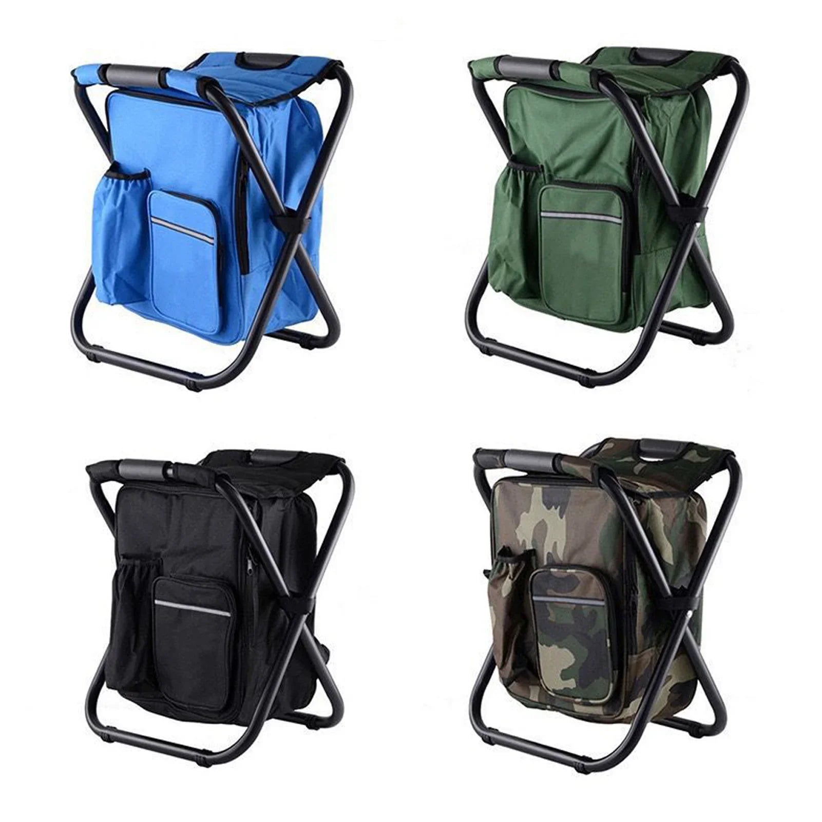 Rucksack-Kühler-Stuhl mit Klappbeinen Outdoor Camping