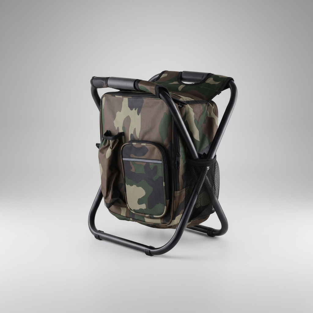 Rucksack-Kühler-Stuhl mit Klappbeinen Outdoor Camping