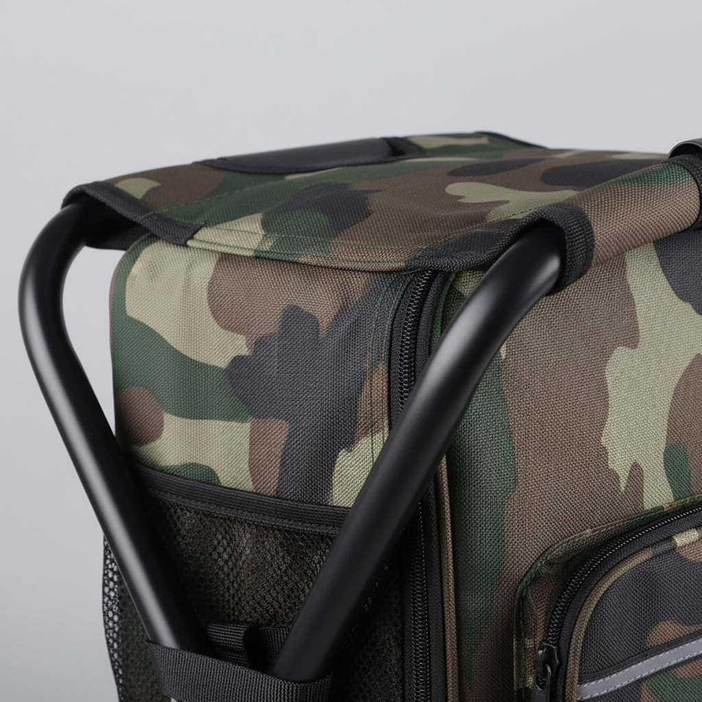 Rucksack-Kühler-Stuhl mit Klappbeinen Outdoor Camping