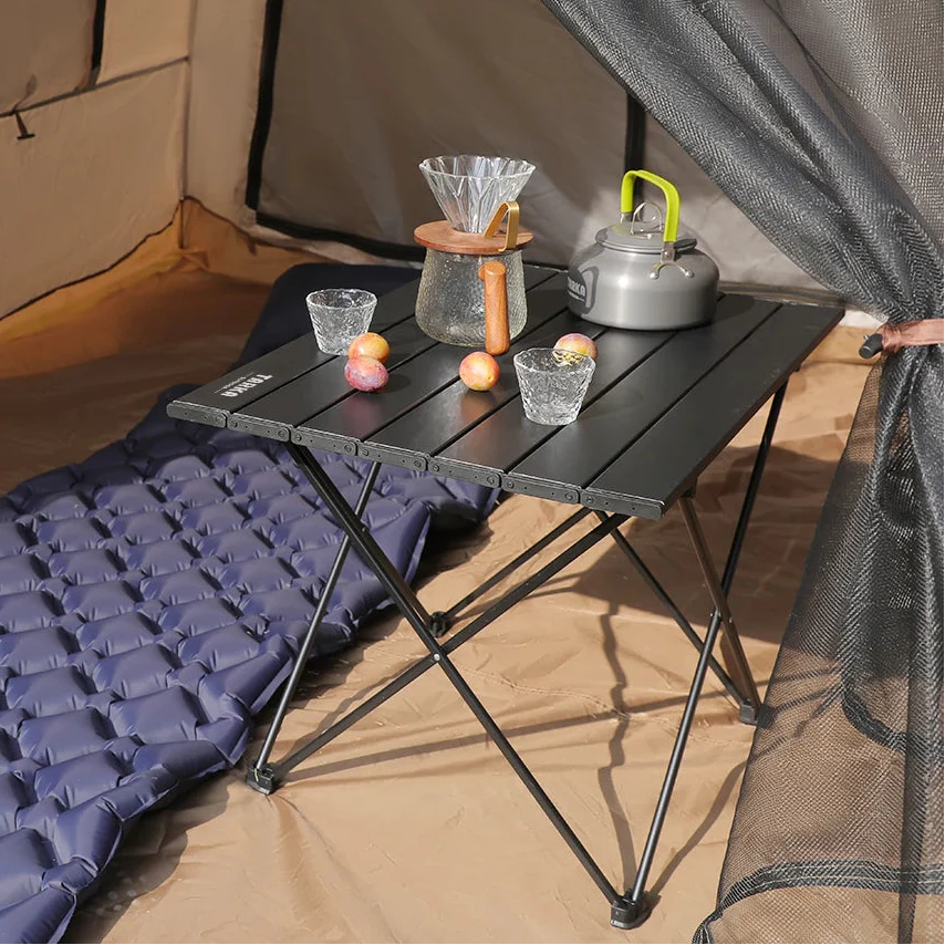 Leichter Campingtisch klappbar Aluminium mit Tragetasche