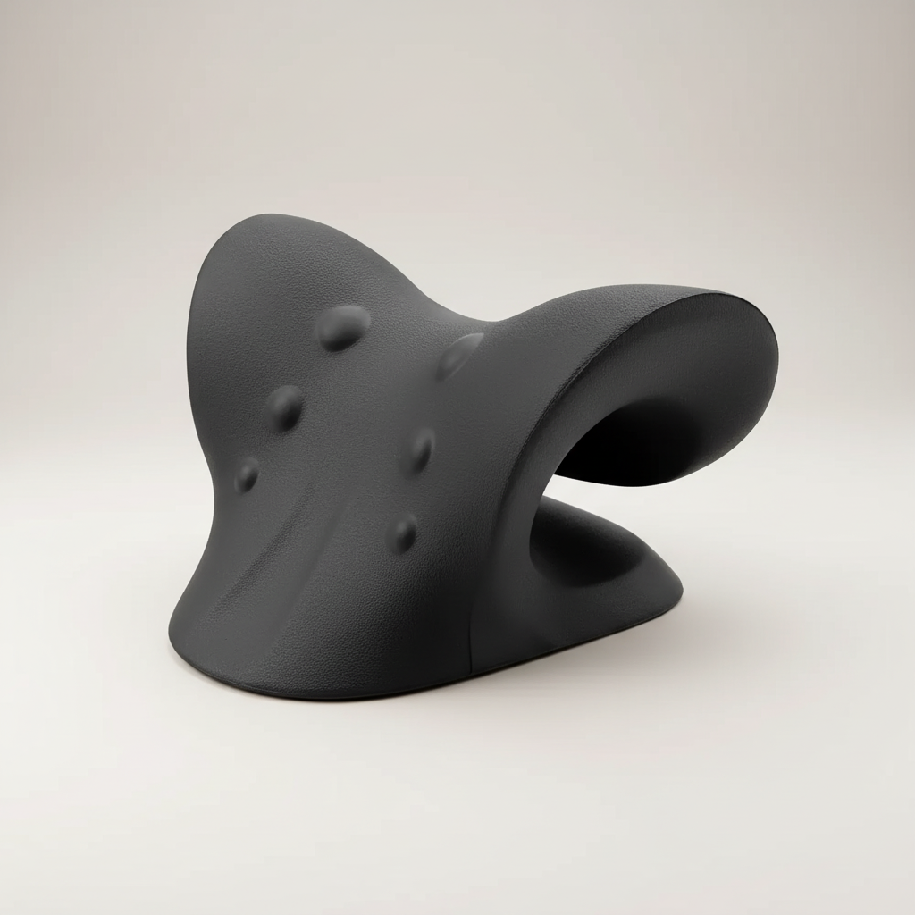 Ergonomisches Nackenstützkissen mit Silikon-Gel für Nackenentlastung