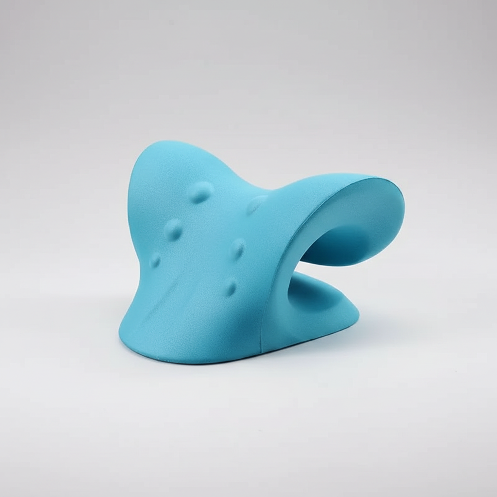 Ergonomisches Nackenstützkissen mit Silikon-Gel für Nackenentlastung