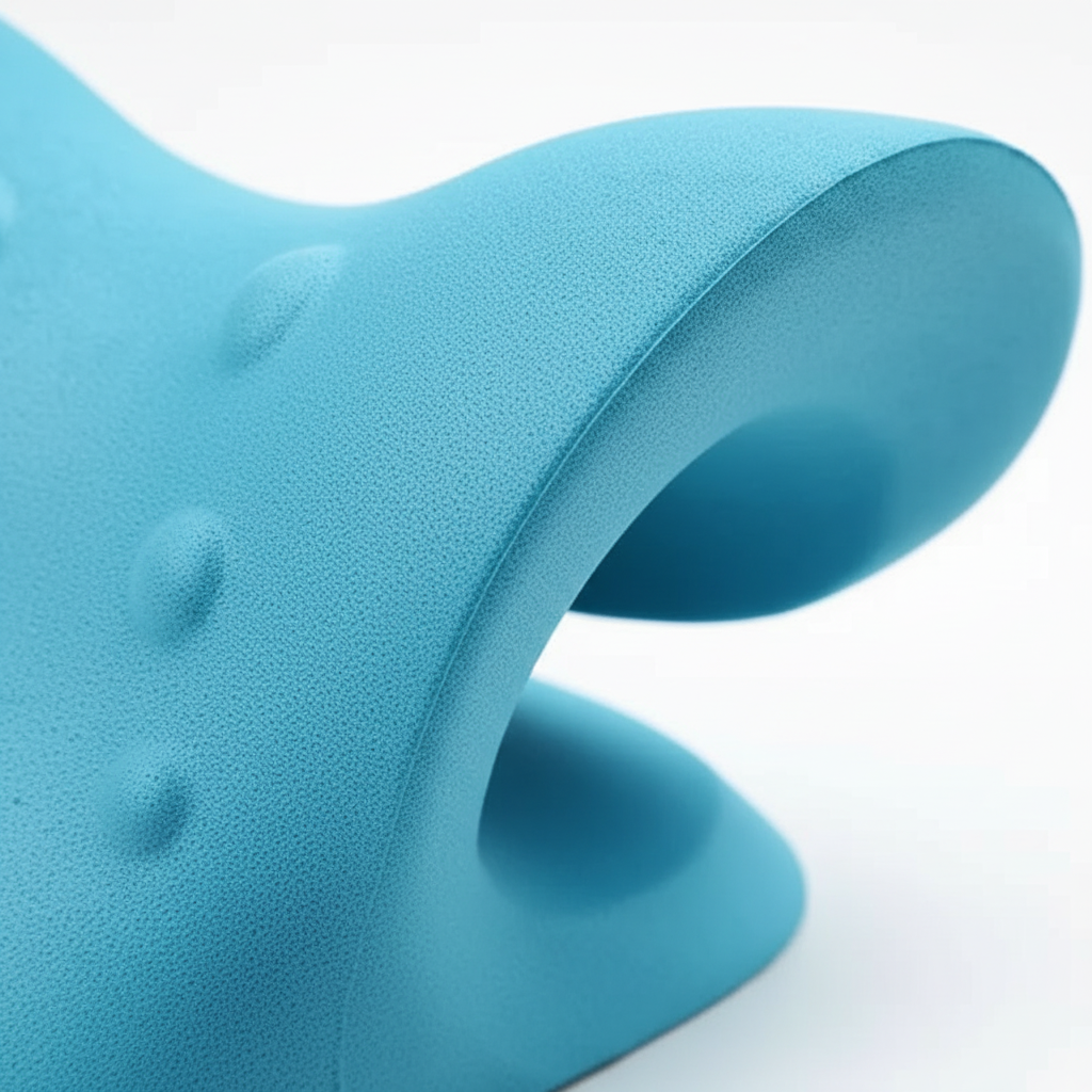 Ergonomisches Nackenstützkissen mit Silikon-Gel für Nackenentlastung