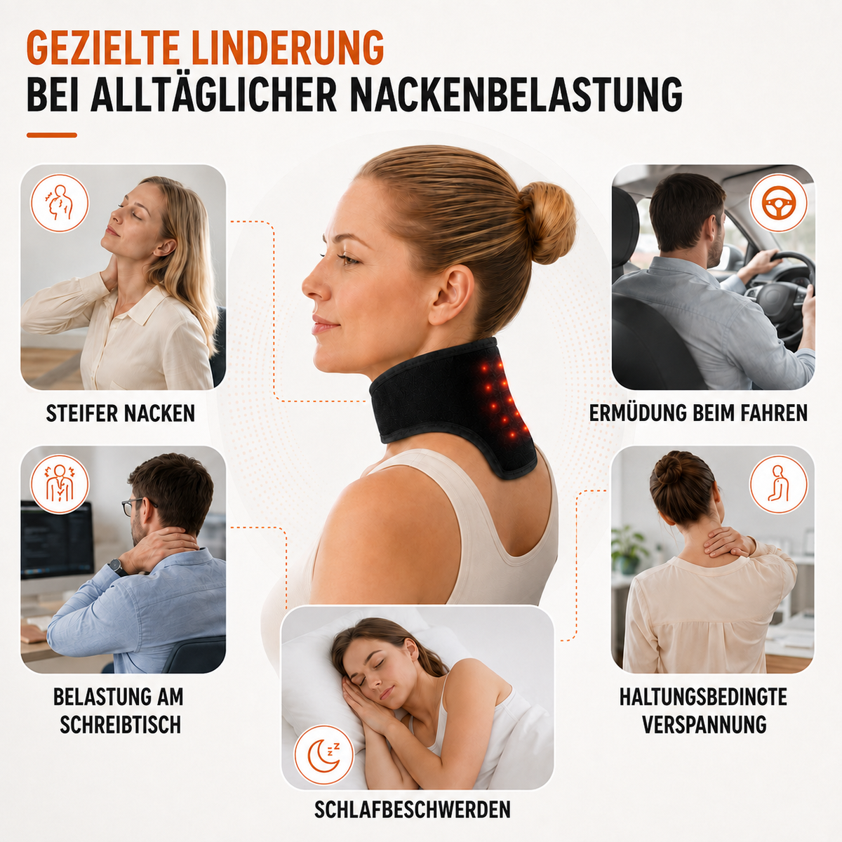 Nordspur | CerviGlow Selbstwärmender Nackenstützer