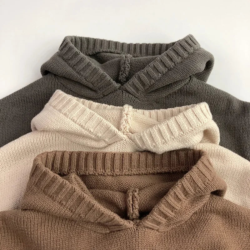 Nordspur | Children Hooded Knit Pullover