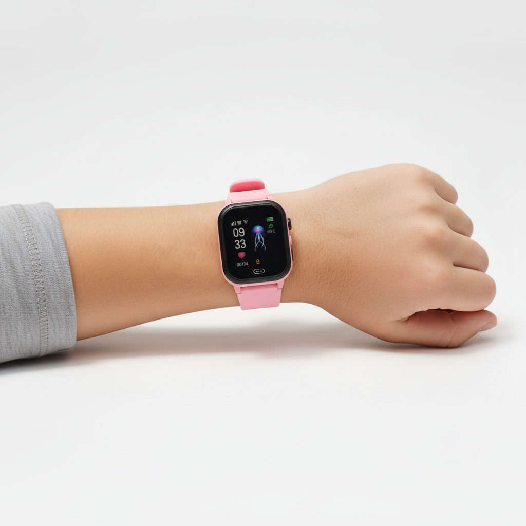 Kinder GPS Smartwatch mit 4G Videoanruf und SOS-Funktion